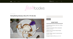 Desktop Screenshot of fashfoodies.com